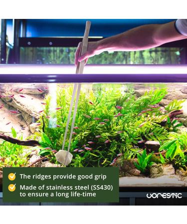 VORESTIC Aquarium Tweezers Long Straight 60 cm Aquascaping Extra Long Tweezers Large - Buy Online on SooperMarket.com