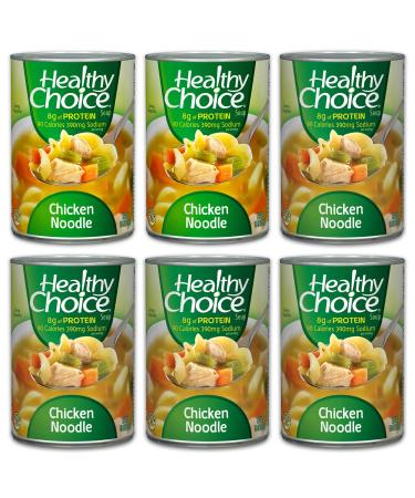 Healthy Choice Chicken Noodle Soup 15 oz pack of 6