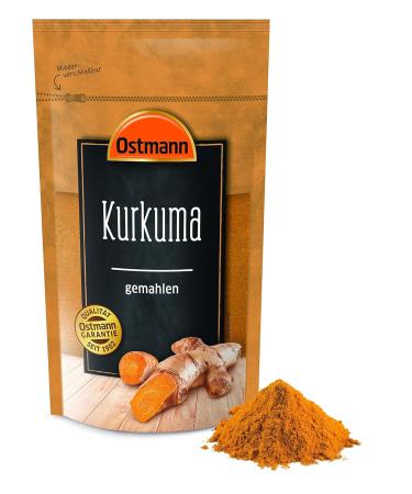 Ostmann Turmeric Ground 250g - Premium Fine Turmeric Powder for Indian Dishes Curries & Golden Milk - International Shipping Available - Buy Online on SooperMarket.com