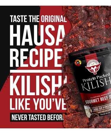 Kilishi - Original Premium Gourmet Beef Jerky. High Protein. Less fats & Carbs. Paleo and Keto Friendly 1.5Oz (HOT) - Buy Online on SooperMarket.com
