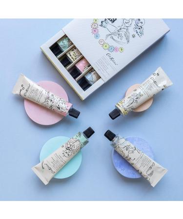 Cath Kidston Hand Cream Gift Set - Essential Oils & Shea Butter - Cruelty Free & Vegan - Travel Friendly Sizes - 4 x 30ml - Buy Online on SooperMarket.com