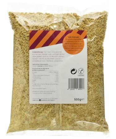 Buy Vegance Soy Granulate 500g - High-Quality Plant-Based Protein for International Shipping - Buy Online on SooperMarket.com