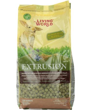 Living World Extrusion Rabbit Food (3-Pound) + Living World Small Animal Donuts (4.2 oz) - Buy Online on SooperMarket.com
