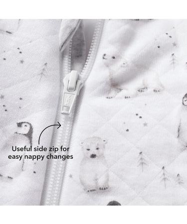 Nuby Penguin Design 2.5 Tog Sleeping Bag | For Babies 6-18 Months | White - Buy Online on SooperMarket.com