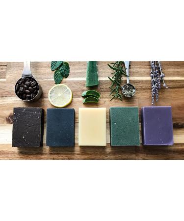 Handmade Oatmeal Soap Bar with Honey, Goats Milk & Shea Butter - Exfoliating Soap for Face & Body - All Skin Types - 4.5 oz - Made in USA - Buy Online on SooperMarket.com