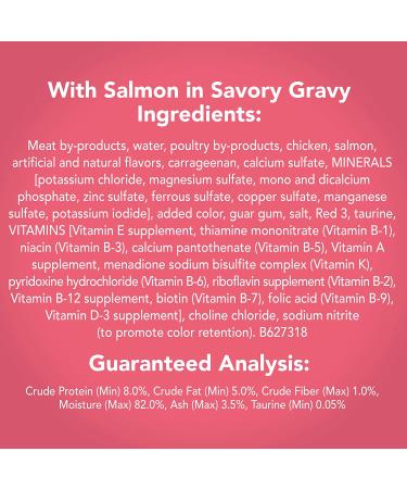 Purina Friskies Extra Gravy Salmon Pate Wet Cat Food 5.5 oz. Cans (Pack of 24) - Buy Online on SooperMarket.com