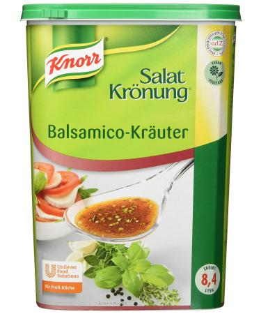 Knorr salad crown balsamic venue dressing (easy to prepare salad dressing flexibly usable salad sauce) 1 Pack (1 x 1 kg) balsamic vinegar (1 Pack)