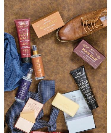 San Francisco Soap Company MAN BAR Cologne Mist Silver Sage and Bergamot - Long Lasting - Created with the Man in Mind - 6 fl oz - Buy Online on SooperMarket.com