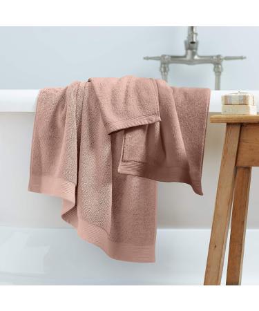 Stone & Beam Organic Cotton Washcloth Set - Set of 4 Rose Washcloth (4 Pack) - Buy Online on SooperMarket.com