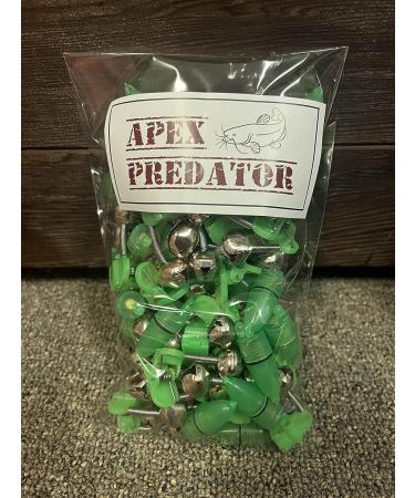Apex Predator Fishing Bite Alarm Bells with Light 30 Pack - Fishing Gear Essential - Buy Online on SooperMarket.com
