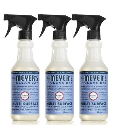 Mrs. Meyer’s Clean Day Multi-Surface Everyday Cleaner, Bluebell Scent, 16 Fl Oz (Pack of 3)