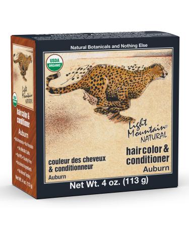 Hair Color & Conditioner- Auburn Light Mountain 4 oz Powder by Light Mountain