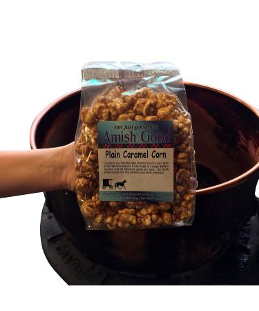 Amish Good Premium Caramel Popcorn - Real Butter & Coconut Oil | 10 oz - Buy Online on SooperMarket.com
