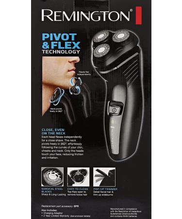 Remington R3-4110A Men's Electric Rotary Shaver - Black - Buy Online on SooperMarket.com