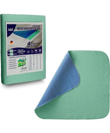 Shop A&F Incontinence Edition: 40x75 Washable Hospital Pad - 4 Layer 26280ml/m Suction Power for Baby Bed & Cot | 1 Pack - Buy Online on SooperMarket.com