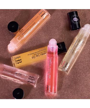 Shop Expressions 7pc Lip Oil Collection Nourishing Rollerball Oils with Essential Oils | Hydrating & Vitamin-Enriched Lip Glow - Buy Online on SooperMarket.com