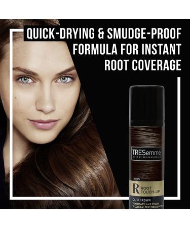 TRESemm Root Touch-Up Dark Brown Hair Color Spray 2.5 oz - Ammonia-Free & Peroxide-Free - Buy Online on SooperMarket.com
