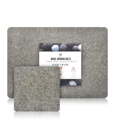 Templeton 100% New Zealand Wool Pressing Mats for Crafts Quilting and Ironing (Deluxe 2 Pack)