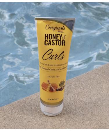 Shop Originals by Africa's Best Honey & Castor Curls - Sulfate-Free Natural Hair Care for Curls Coils & Waves - 10 oz - Buy Online on SooperMarket.com