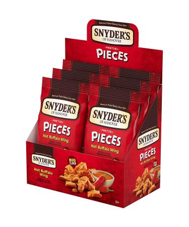 Snyder's of Hanover Pretzel Pieces Hot Buffalo Wing 3.25 oz (Pack of 6) - Buy Online on SooperMarket.com