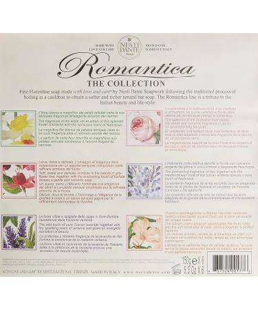 Romantica Floral 6 Soap Gift Set - Luxury Bath Collection - Buy Online on SooperMarket.com