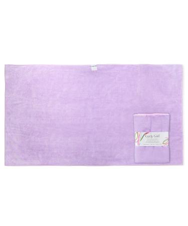 Curly Girl Shampoo Conditioner & Anti Frizz Microfiber Towel Set - Lavender | Best for Curly Hair Care | International Shipping Available - Buy Online on SooperMarket.com