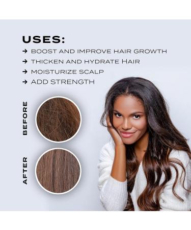 IQ Natural Jamaican Black Castor Oil 100% Pure Cold Pressed Scalp, Nail, and Hair Oil - 2 Pack (4oz each) - For Hair Growth and Skin Conditioning - Unscented - Buy Online on SooperMarket.com