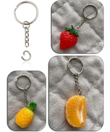 1 Inch Key Ring with Chain and Open Jump Rings - 50 Pack - Buy Online on SooperMarket.com