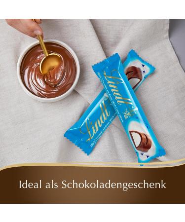 Lindt Double Milk Chocolate Bar - 18 x 38g Counter Display | Fine Whole Milk Chocolate Gift | Large Pack of Cream-Filled Delights - Buy Online on SooperMarket.com
