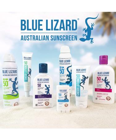 Blue Lizard Sensitive Mineral Sunscreen Stick SPF 50+ - Water Resistant - UVA/UVB Protection - Fragrance-Free - 0.5 Oz - Buy Online on SooperMarket.com
