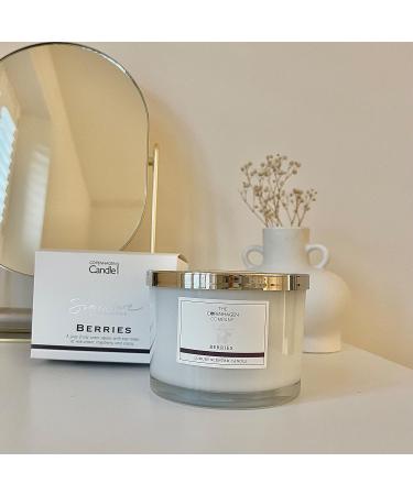 Luxury Scented Candle Gift for Women | 35-Hour Burn Time | Natural Wax Blend | Hotel Collection | Peony Blush by The Copenhagen Company - Buy Online on SooperMarket.com
