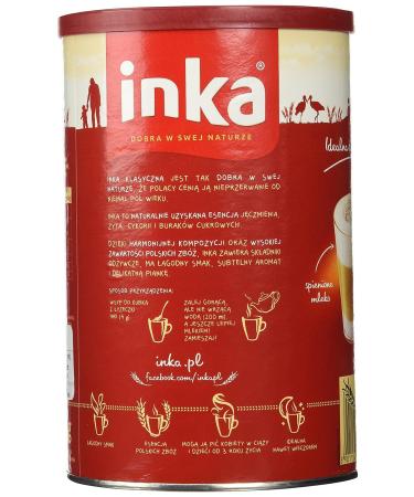 Inka Instant Grain Coffee Drink 7oz x 2 Pack - 14 Ounces Total - Buy Online on SooperMarket.com