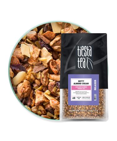 Tiesta Tea Company Premium Loose Leaf Tea Nutty Almond Cream Caffeine Free  16.0 oz (453.6 g)