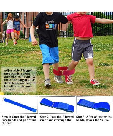 Asslen 36 PCS Potato Sack Race Bags | Outdoor Games Set for Kids & Adults | Egg & Spoon Race | 3-Legged Relay | Carnival Games for Birthday Parties | Dinosaur Theme - Buy Online on SooperMarket.com
