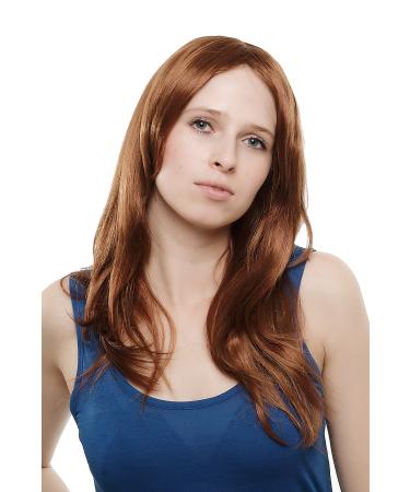 WIG ME UP - SA017-30B130 ladies wig red mix with middle parting straight long