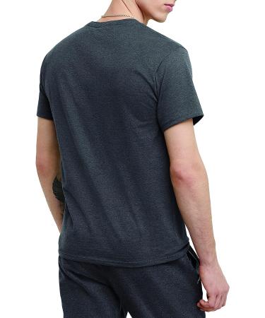 Champion Classic Unisex Cotton T-Shirt for Men & Women - Granite Heather (Reg. or Big & Tall) - Buy Online on SooperMarket.com