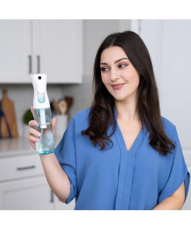 300ml Fine Mist Spray Bottle - Refillable Hair and Face Mister for Home & Salon | International Shipping Available - Buy Online on SooperMarket.com