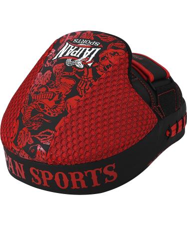 Taipan Sports Boxing Mitts for Muay Thai, Kickboxing, MMA Training - Red | Kids, Men & Women - with Drawstring Bag (Pair) - Buy Online on SooperMarket.com