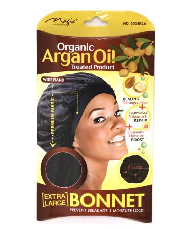 Organic Argan Oil Extra Large Bonnet By Magic Collection