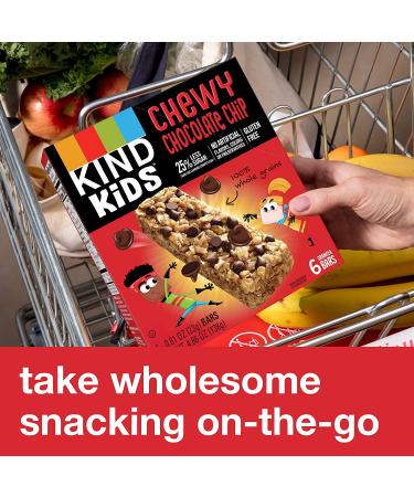 KIND Kids Chocolate Chip Bars - 4.86 oz (Pack of 6) | Healthy Snack for Kids - Buy Online on SooperMarket.com