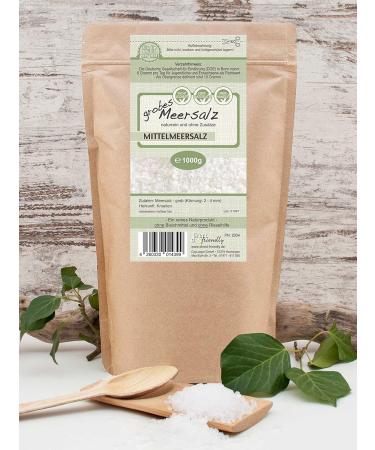 Buy Direct & Friendly Coarse Sea Salt from Croatia - Perfect for Salt Mill | 1 kg Pack - International Shipping Available - Buy Online on SooperMarket.com