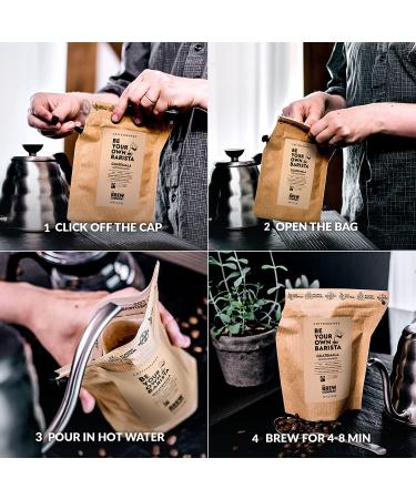 Hand-Roasted Specialty Travel Coffee Backpack - Brew 6 Cups On-the-Go - Buy Online on SooperMarket.com