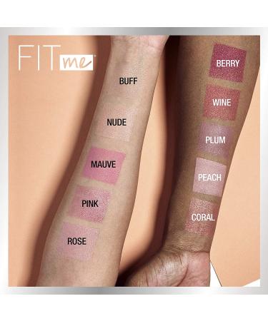 Maybelline Fit Me Blush - Plum - 0.16 fl. oz | Flawless Color & Glow - Buy Online on SooperMarket.com