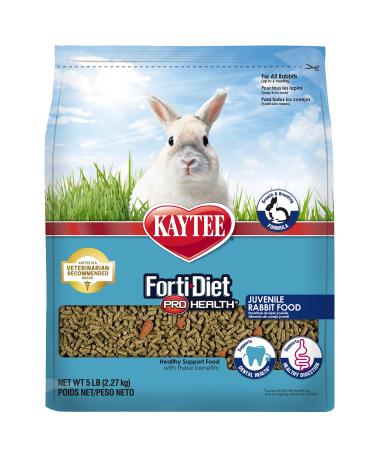 Kaytee Forti-Diet Pro Health Juvenile Rabbit Food 5lb