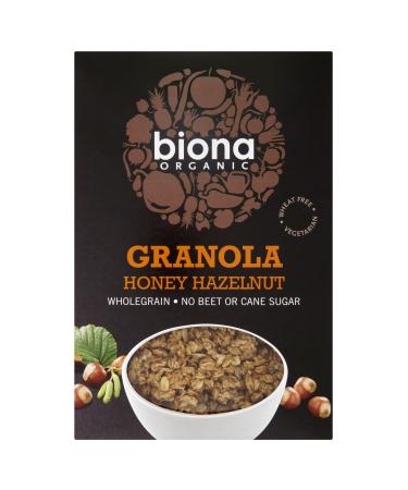 Biona Organic Honey Hazelnut Granola 375g