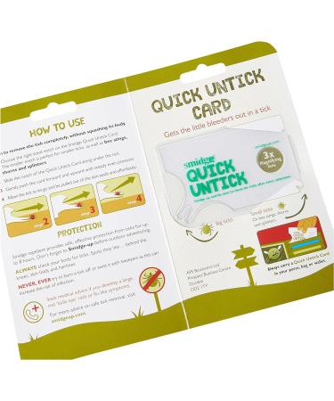Smidge Tick Removing Card - Unisex, Green, Single, One Size - Buy Online on SooperMarket.com
