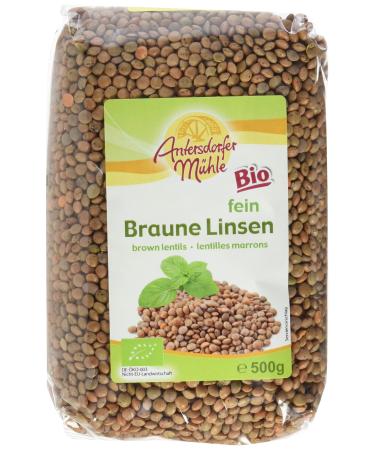 Antersdorfer M hle Brown Lentils pack of 3 (3 x 500 g)