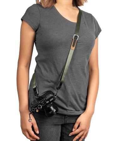 Peak Design Leash Camera Strap Sage - Lightweight and Adjustable (L-SG-3) - Buy Online on SooperMarket.com