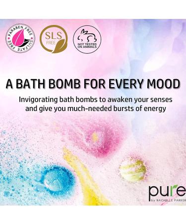 Indulge in Luxury with Natural Bath Bombs Gift Set - Relaxing Spa Balls Infused with Essential Oils & Shea Butter for Women & Kids! Sulfate & Paraben Free - Buy Online on SooperMarket.com