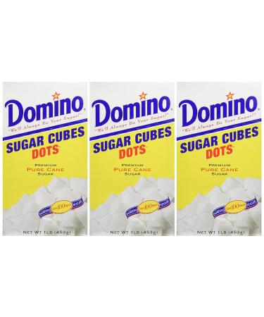 Domino Sugar Cubes - 1 lb (Pack of 3) 1 Pound (Pack of 3) - Buy Online on SooperMarket.com